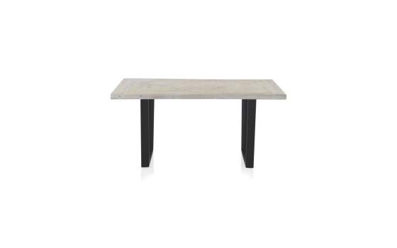 Mesa Comedor Madera Mango Patinado y Acero Atilant Mesa Comedor Madera Mango Patinado y Acero Atilant