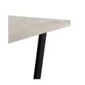 Mesa Comedor Madera Mango Patinado y Acero Atilant Mesa Comedor Madera Mango Patinado y Acero Atilant