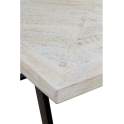Mesa Comedor Madera Mango Patinado y Acero Atilant Mesa Comedor Madera Mango Patinado y Acero Atilant