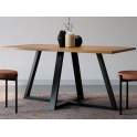 Mesa Comedor Moderna Acero y Madera Serie Arisats Mesa Comedor Moderna Acero y Madera Serie Arisats