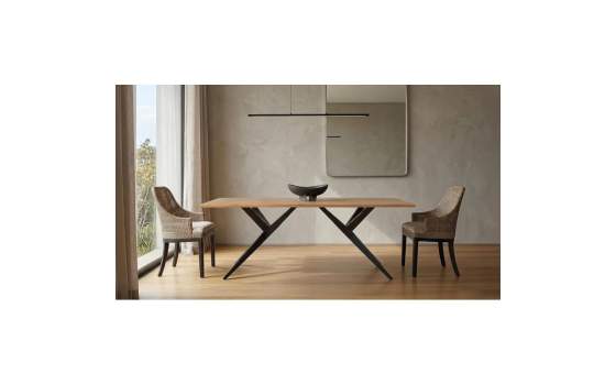 Mesa Comedor Moderna Industrial 180 cm Shimla