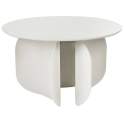 Mesa Comedor Moderna Redonda Madera y Metal Serie Aguade