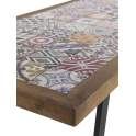 Mesa Comedor Mosaico de Colores Serie Aendardo