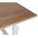 Mesa Comedor o Bodega Bicolor Blanco Madera Serie Ambelt