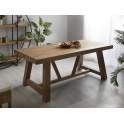 Mesa Comedor o Bodega Grande Madera Acacia Serie Carsten