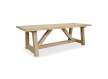 Mesa Comedor o Bodega Rustica 250 cm - Serie Orlando