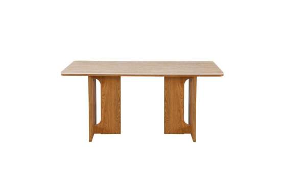 Mesa Comedor Rectangular 160 x 90 cm Roble Actual - Abial