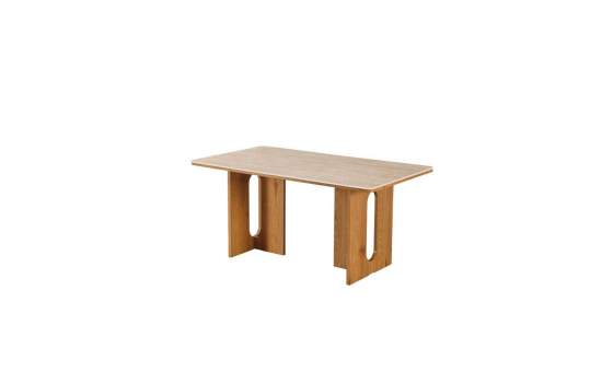 Mesa Comedor Rectangular 160 x 90 cm Roble Actual - Abial