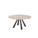 Mesa Comedor Rectangular a Redonda Metal Ceramica Aguade