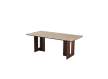 Mesa Comedor Rectangular Actual 200 cm Nogal Serie Allois