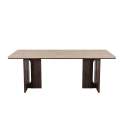 Mesa Comedor Rectangular Actual 200 cm Nogal Serie Allois