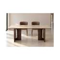 Mesa Comedor Rectangular Actual 200 cm Nogal Serie Allois