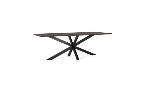 Mesa Comedor Rectangular Industrial Madera Hierro Alquezar