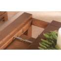 Mesa Comedor Rectangular Extensible 2 Tamaños Colonial Averdi