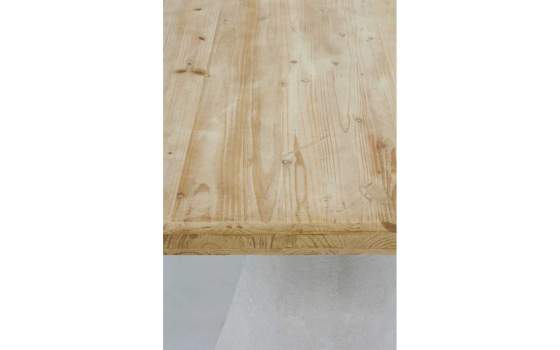 Mesa Comedor Rectangular Madera Base Poliresina Adiska