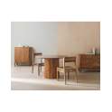 Mesa Comedor Redonda 120 cm Madera Acacia Serie Ardusor Mesa Comedor Redonda 120 cm Madera Acacia Serie Ardusor