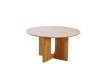 Mesa Comedor Redonda 140 cm Roble Actual - Serie Abial