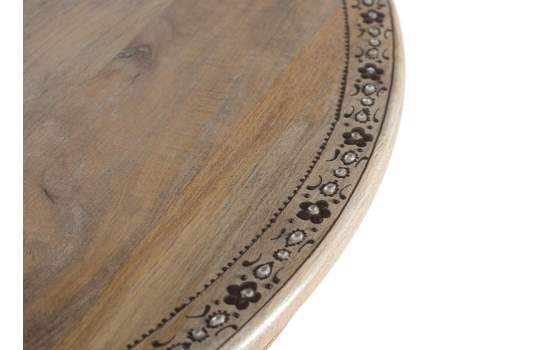 Mesa Comedor Redonda 80 Colores Oriental Clasica Albizo