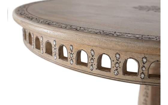 Mesa Comedor Redonda 80 Colores Oriental Clasica Albizo