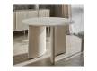 Mesa Comedor Redonda Actual Color Crema Serie Tellus