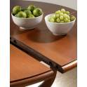 Mesa Comedor Redonda Clasica Vintage Extensible Serie Arsie