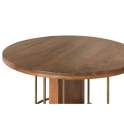 Mesa Comedor Redonda Contemporanea Acero Madera Algamise Mesa Comedor Redonda Contemporanea Acero Madera Algamise