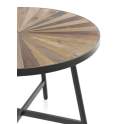 Mesa Comedor Redonda Estilo Industrial Reciclada Cortadie