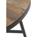 Mesa Comedor Redonda Estilo Industrial Reciclada Cortadie