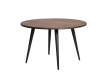 Mesa Comedor Redonda Estilo Industrial Wood Mandala