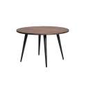 Mesa Comedor Redonda Estilo Industrial Wood Mandala