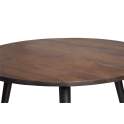 Mesa Comedor Redonda Estilo Industrial Wood Mandala