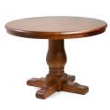 Mesa Comedor Redonda Roble de 120 cm Serie Aorla