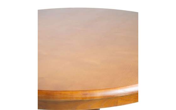Mesa Comedor Redonda Roble de 120 cm Serie Aorla