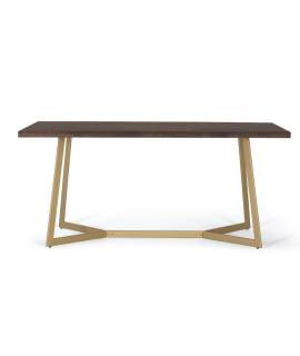 Mesa Comedor Rustica Actual Madera Metal Serie Ariast