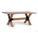 Mesa Comedor Rustica Industrial 4 Tamaños Serie Antron