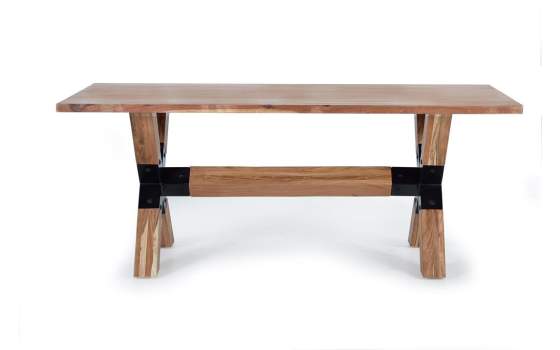 Mesa Comedor Rustica Industrial 4 Tamaños Serie Antron