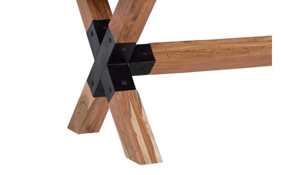 Mesa Comedor Rustica Industrial 4 Tamaños Serie Antron