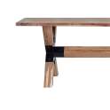 Mesa Comedor Rustica Industrial 4 Tamaños Serie Antron