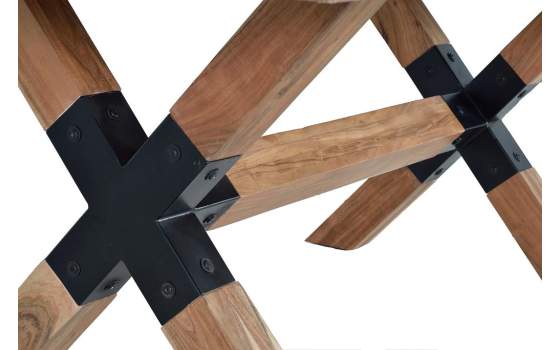 Mesa Comedor Rustica Industrial 4 Tamaños Serie Antron
