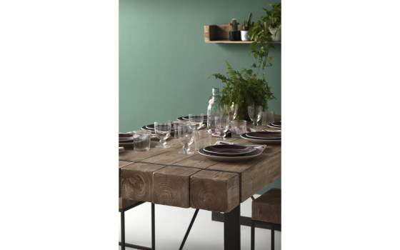 Mesa Comedor Rustica Industrial Serie Absuara