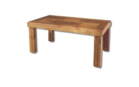 Mesa Comedor Rustica Pata Lisa 3 Tamaños