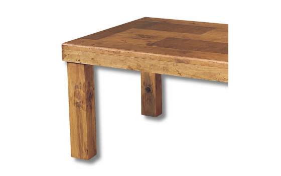 Mesa Comedor Rustica Pata Lisa 3 Tamaños