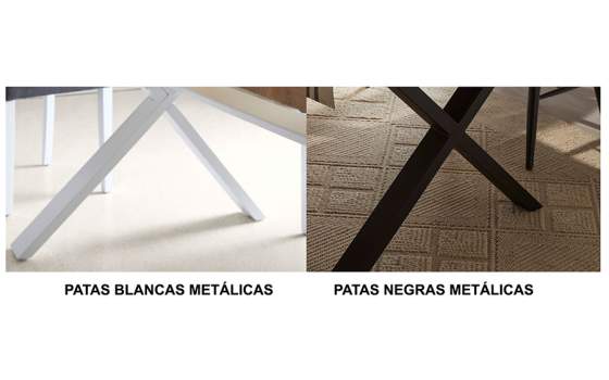 Mesa Comedor Rustico Industrial Madera Metal Serie Vera