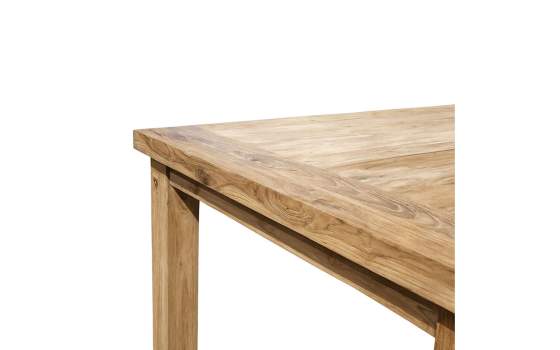 Mesa Comedor Teca Reciclada Color Natural 200 X 100 cm Alogny Mesa Comedor Teca Reciclada Color Natural 200 X 100 cm Alogny