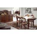 Mesa Comedor Colonial Vintage Con Ruedas