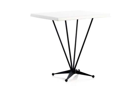 Mesa Cuadrada Forja y Werzalit Trasan