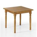 Mesa Cuadrada Pino Macizo 5 Tamaños Colores