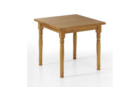 Mesa Cuadrada Pino Macizo 5 Tamaños Colores