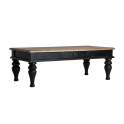 Mesa de Centro 2 Cajones Estilo Retro Vintage Serie Zenica