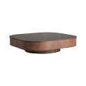 Mesa de Centro 100 Nogal y Marmol – Serie Neufs